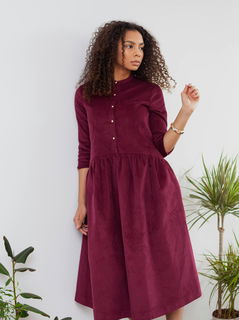Holiday Print Maxi Dress